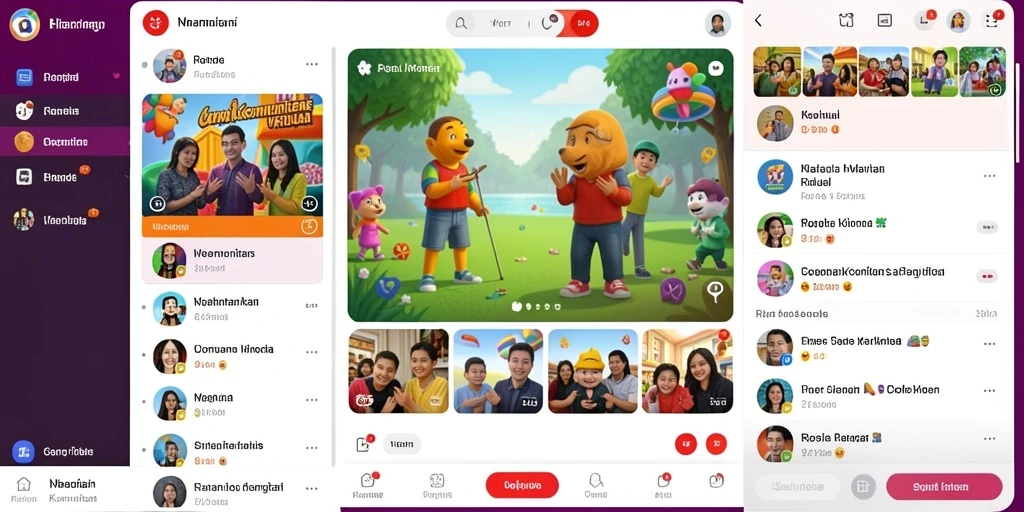 Tampilan awal yang menarik dan menggugah selera.