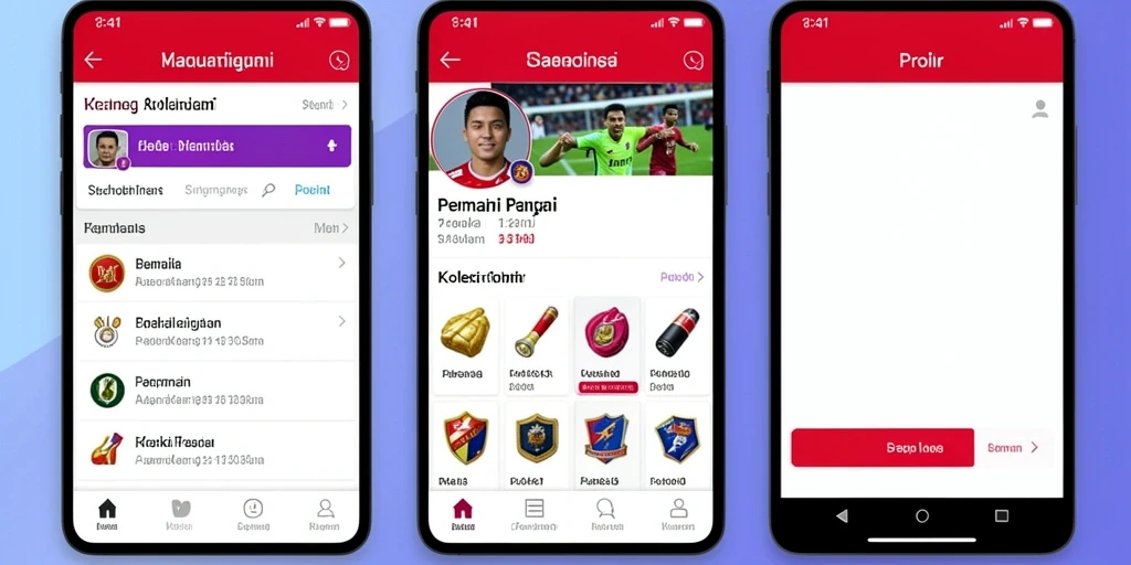 Tampilan awal yang menarik dengan karakter penuh warna.
