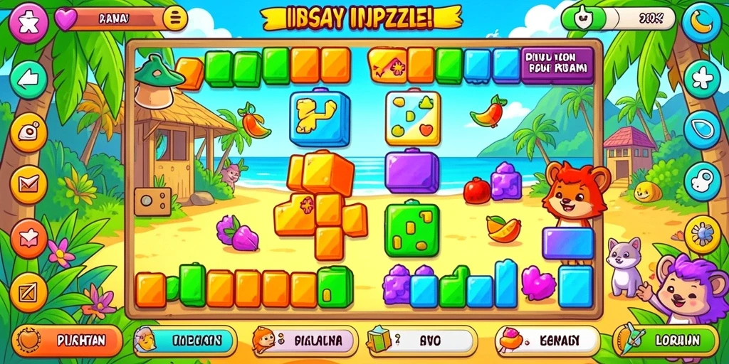Screenshot menunjukkan karakter utama yang beraksi.