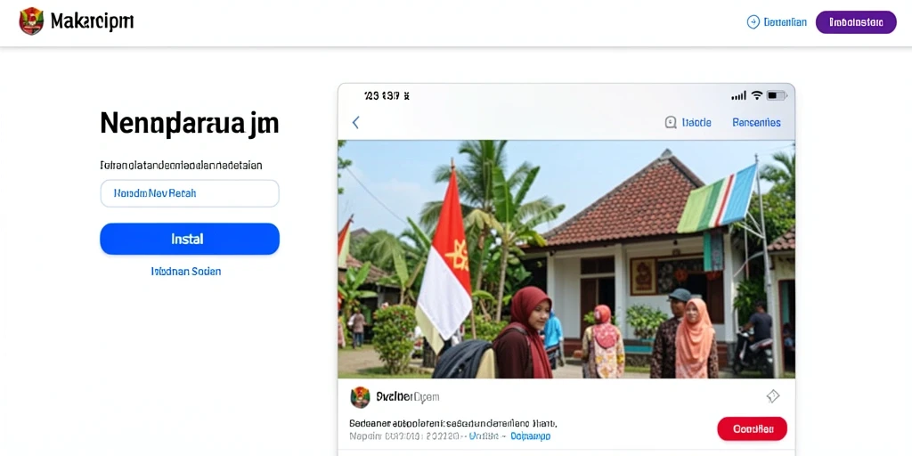 Tampilan antarmuka yang intuitif dan menarik.