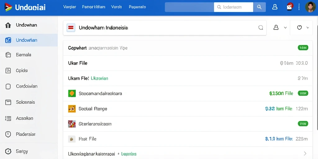 Tampilan antarmuka yang modern dan intuitif.
